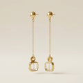 Crystal Chain earrings