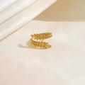 Golden Leaf Wrap