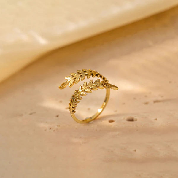 Golden Leaf Wrap