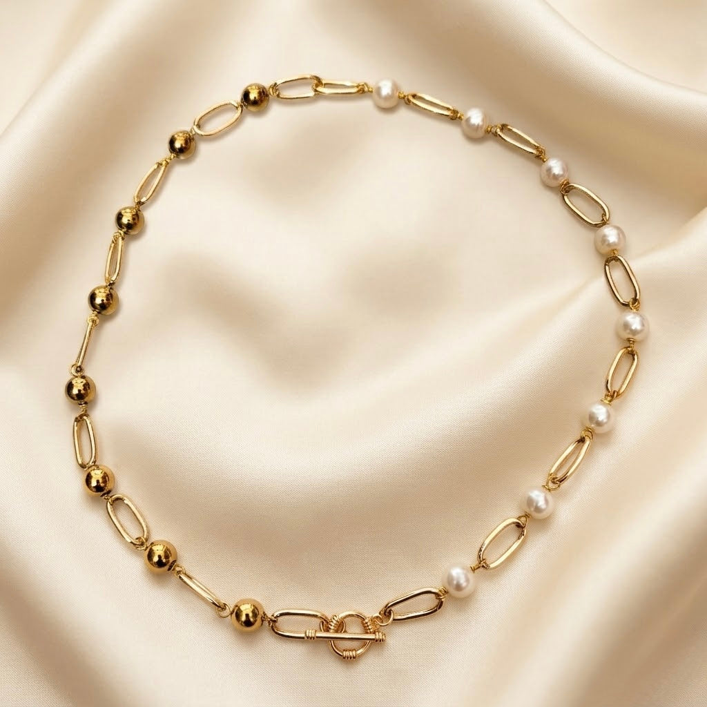 Pearl Link Necklace