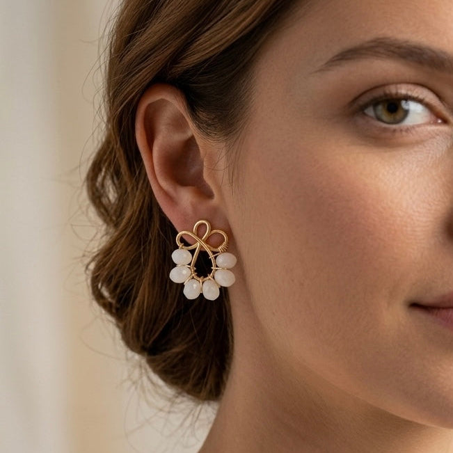 Blossom Wire Earrings