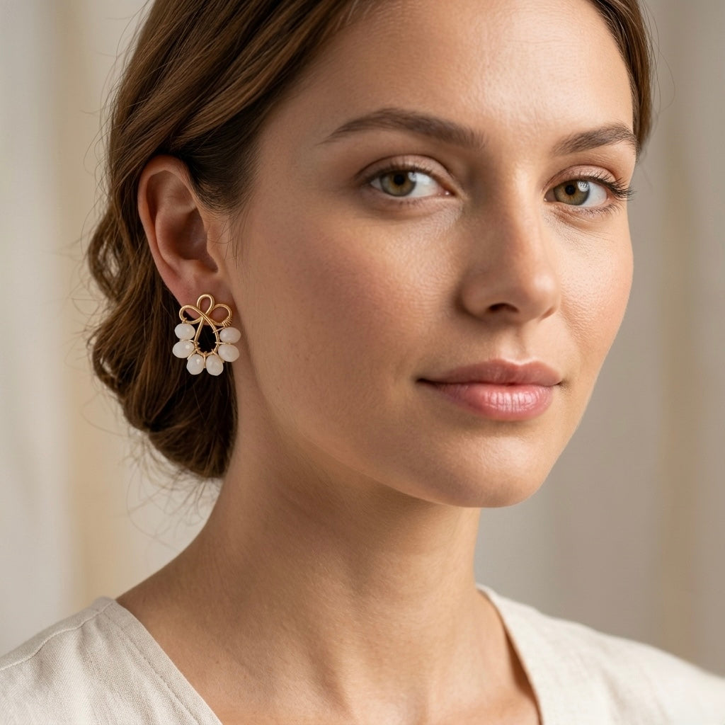 Blossom Wire Earrings