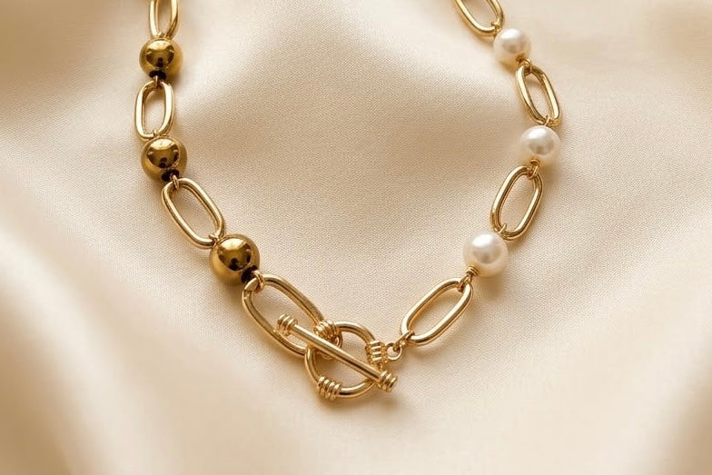 Pearl Link Necklace