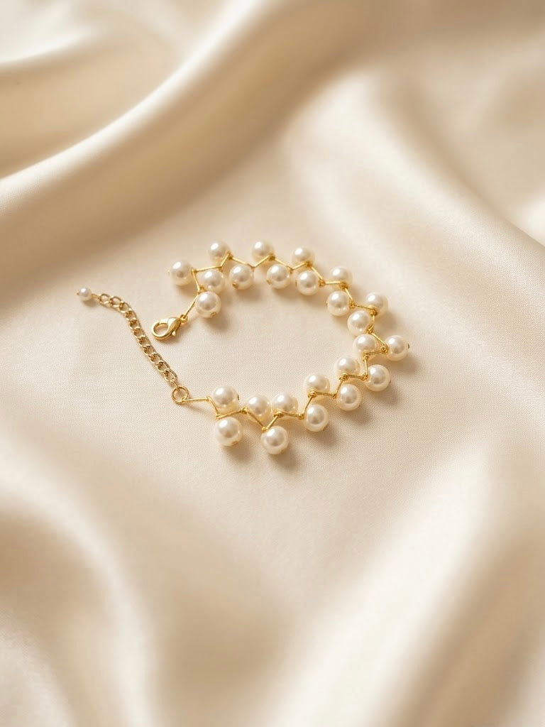 Pearl Wave Bracelet