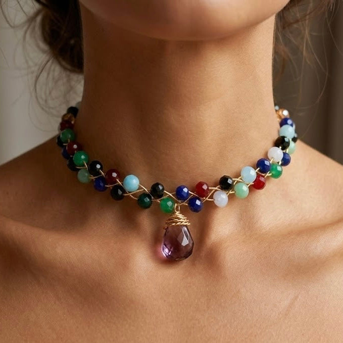 Rangrez Drop Choker