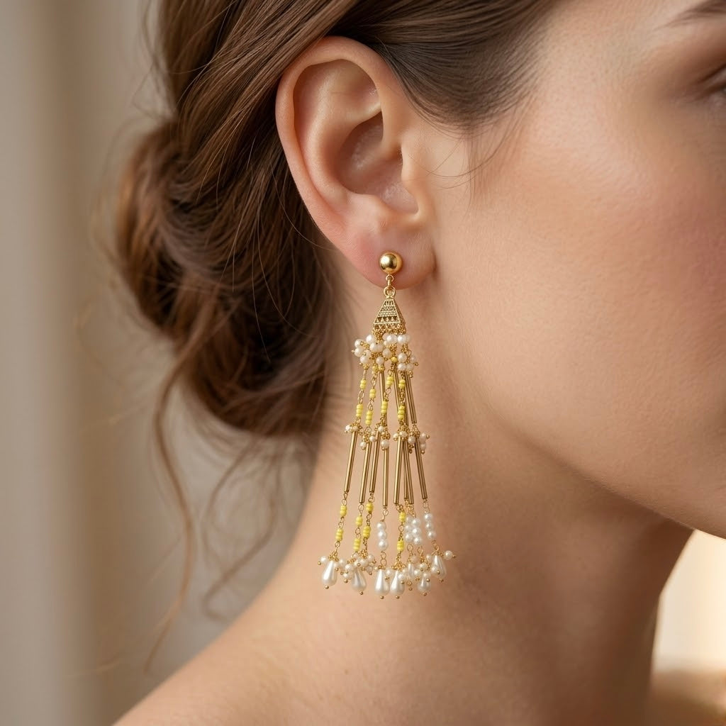 Noor Jharna Earrings