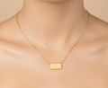 Minimal 11:11 Pendant Necklace